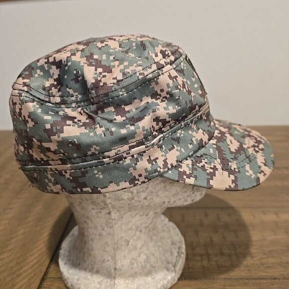 U.S. ARMY STAR PATCH CAP Hat VETERAN ARMY OF ONE Strapback Camo Adjustable - Picture 4 of 5
